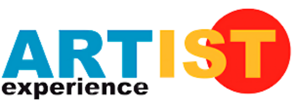 Logo Artist Experience con fondo banco